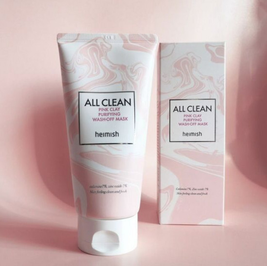 Маска для лица глиняная «All Clean Pink Clay Mask»