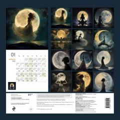 Календарь настенный на 2025 год «Лунный» - Фото 1