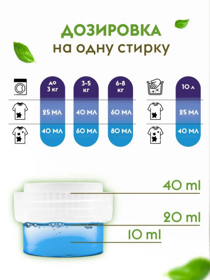 Эко-гель для стирки черного белья