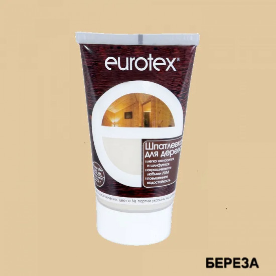 Шпатлевка для дерева «Eurotex» (береза)