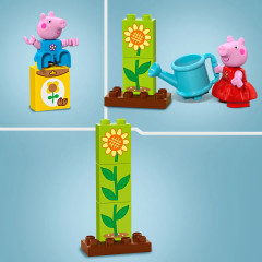 Конструктор Duplo 10431 Сад и домик на дереве Свинки Пеппы. Peppa Pig Garden and Tree House - Фото 7