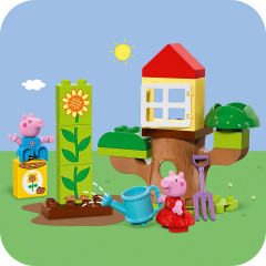Конструктор Duplo 10431 Сад и домик на дереве Свинки Пеппы. Peppa Pig Garden and Tree House - Фото 4