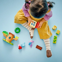 Конструктор Duplo 10431 Сад и домик на дереве Свинки Пеппы. Peppa Pig Garden and Tree House - Фото 8