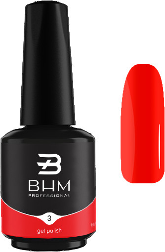 Гель-лак для ногтей, оттенок 03 Classic Red
