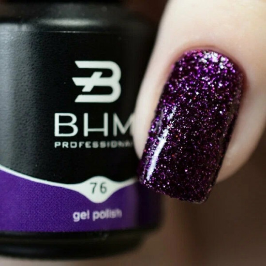 Гель-лак для ногтей, оттенок 076 Violet Amethyst