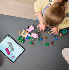 Конструктор Minecraft  21260 Сад цветущей вишни. The Cherry Blossom Garden - Фото 9