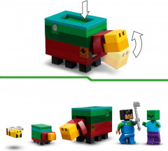 Конструктор Minecraft  21260 Сад цветущей вишни. The Cherry Blossom Garden - Фото 6