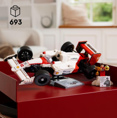 Конструктор Icons 10330 McLaren MP4/4 и Айртон Сенна. McLaren MP4/4 & Ayrton Senna - Фото 5
