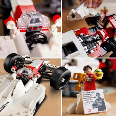 Конструктор Icons 10330 McLaren MP4/4 и Айртон Сенна. McLaren MP4/4 & Ayrton Senna - Фото 8
