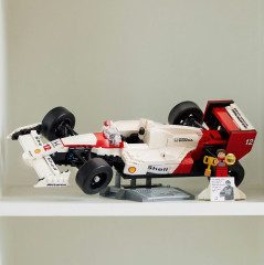 Конструктор Icons 10330 McLaren MP4/4 и Айртон Сенна. McLaren MP4/4 & Ayrton Senna - Фото 4