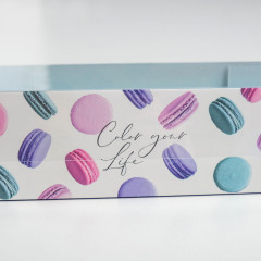 Коробка складная с прозрачной крышкой «Color your life» - Фото 1