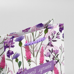 Пакет ламинированный «Самой лучшей» - Фото 2