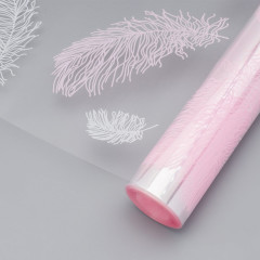 Пленка глянцевая в рулоне «Перышки» - Фото 1