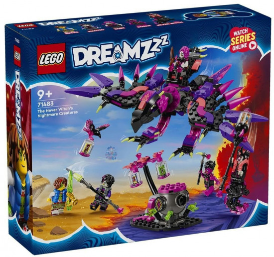 Конструктор LEGO® 71483 Кошмарные существа ведьмы Никогда