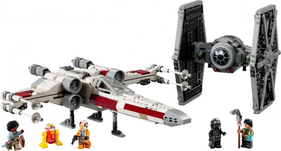Конструктор LEGO® 75393 Истребители TIE и X-wing