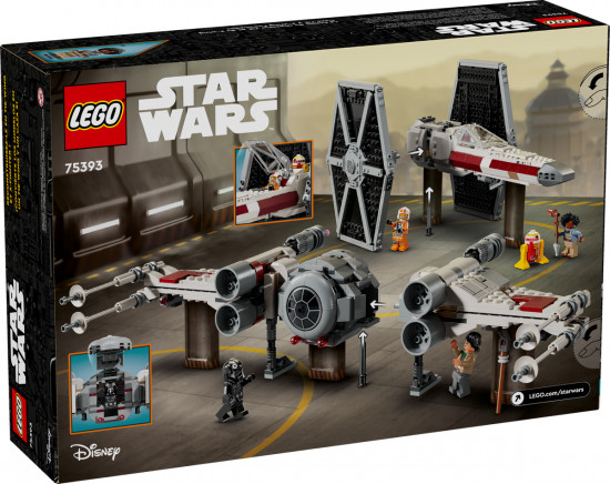 Конструктор LEGO® 75393 Истребители TIE и X-wing
