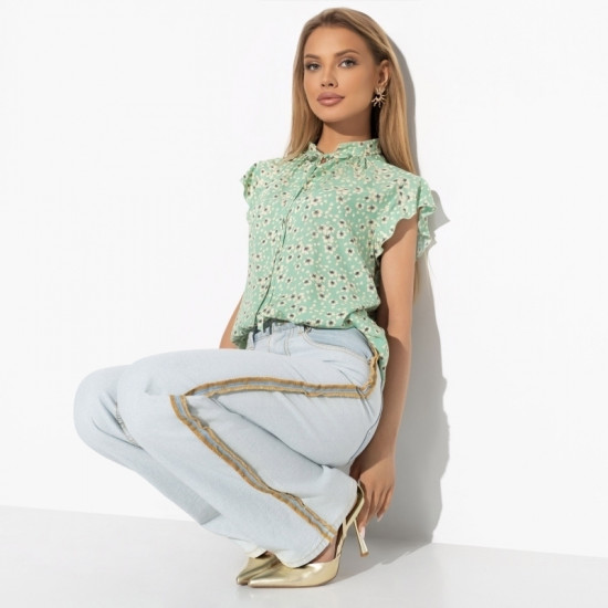 Блуза женская «Свежая подборка, light green»