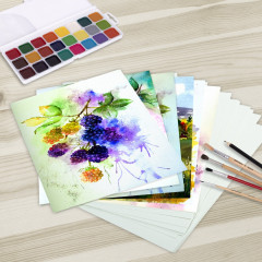 Папка для акварели «Город» - Фото 4