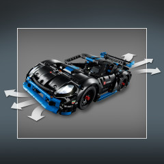Конструктор Technic 42176 Гоночный автомобиль Porsche GT4 e-Performance - Фото 7