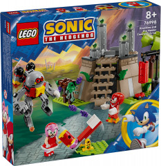 Конструктор Sonic the Hedgehog 76998 Наклз и святилище Мастера Изумруда. Knuckles and the Master Emerald Shrine - Фото 2