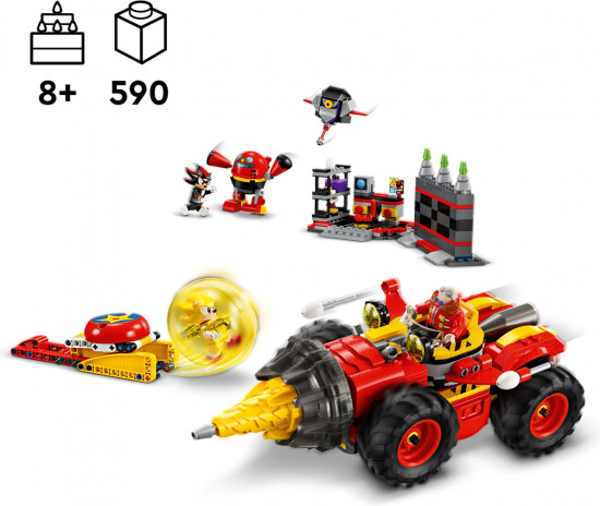 Конструктор LEGO® 76999 Супер Соник против Эгг Дриллстера