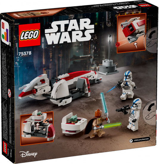 Конструктор LEGO® 75378 Звездные войны Побег на BARC Speeder™