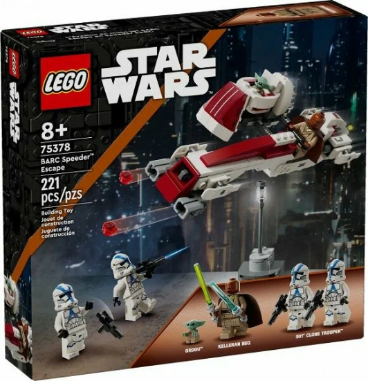 Конструктор LEGO® 75378 Звездные войны Побег на BARC Speeder™