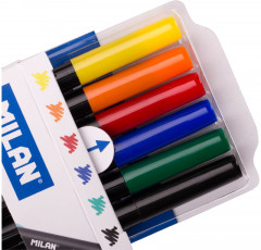 Набор фломастеров для ткани 667 (6 цветов) - Фото 1