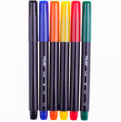 Набор фломастеров для ткани 667 (6 цветов) - Фото 5