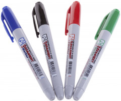 Маркер перманентный Multi Marker Super Slim (1 мм, 4 цвета) - Фото 2