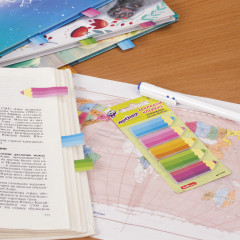 Набор закладок клейких бумажных «Фигурные карандаши» - Фото 4