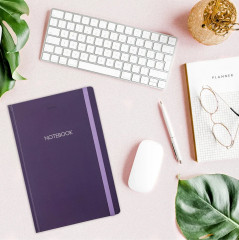 Блокнот c резинкой «Ultraviolet» - Фото 6