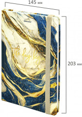 Блокнот c резинкой «Marble» - Фото 2