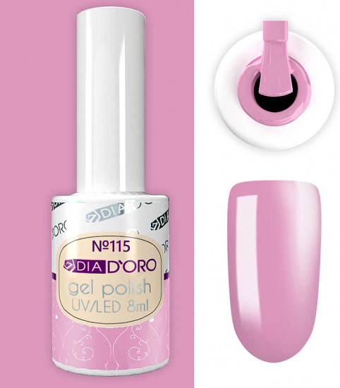 Гель-лак для ногтей «Magic Gel», оттенок 115 Нежно-розовый