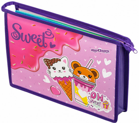 Папка для тетрадей «Candy friends»