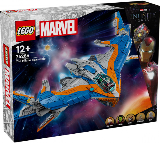Конструктор LEGO® 76286 Космический корабль «Милан»