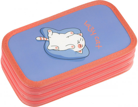 Пенал школьный «Lazy cat»