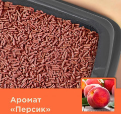 Наполнитель для кошачьего туалета комкующийся «Персик» - Фото 2