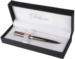 Ручка шариковая (1,0 мм, темно-серый/золото) - Фото 4