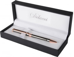 Ручка шариковая (1,0 мм, темно-серый/золото) - Фото 5