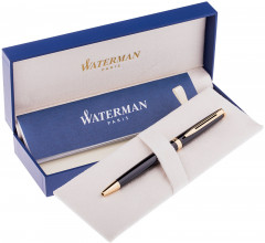 Ручка шариковая Mars Black GT (1,0 мм, черный/золото) - Фото 3