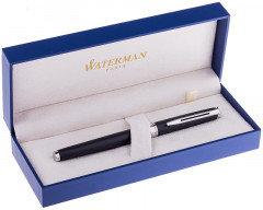 Ручка-роллер Matt Black CТ (1,0 мм, черный/хром) - Фото 1