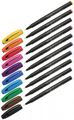 Набор капиллярных ручек (10 цветов) - Фото 1