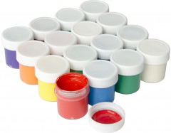 Гуашь классическая (16 цветов, 20 мл) - Фото 1