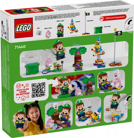 Конструктор LEGO® 71440 Приключения с Луиджи