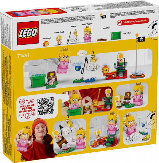 Конструктор LEGO® 71441 Приключения с принцессой Пич