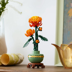 Конструктор Icons 10368 Хризантема. Chrysanthemum - Фото 4