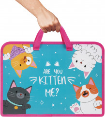 Папка на молнии с ручками «Cat gang» - Фото 6