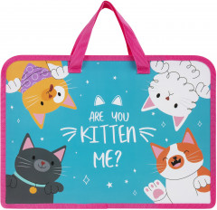 Папка на молнии с ручками «Cat gang» - Фото 7