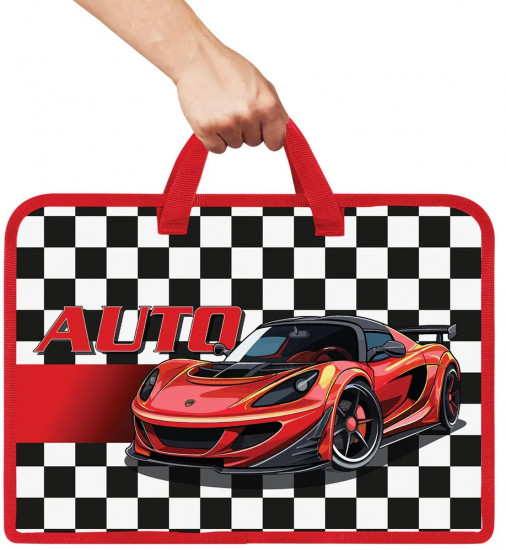 Папка на молнии с ручками «Auto»